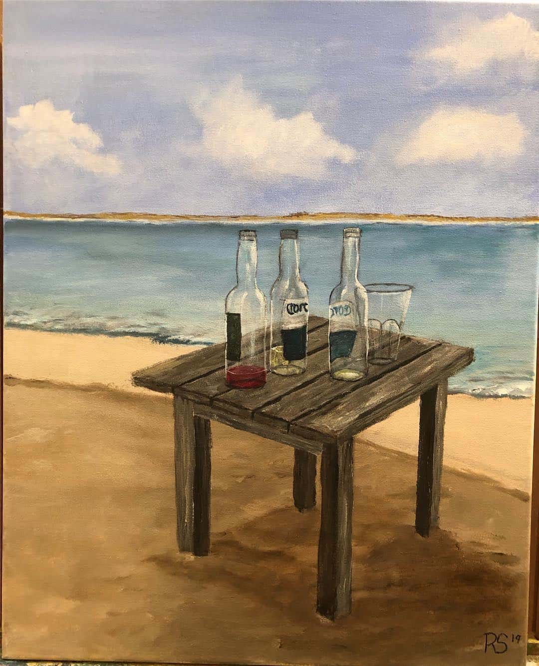 Strandtafel 40x50